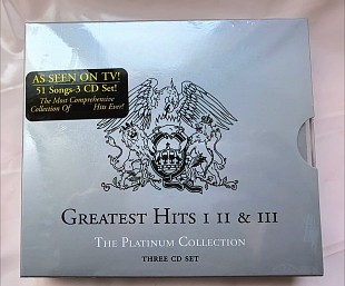 Queen, Greatest Hits I, II & III (3CD BoxSet) запечатанный