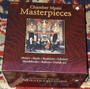 Chamber Music Masterpieces - BRILLIANT CLASSICS 25 CD BOX (Netherlands) NM