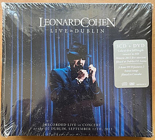 Leonard Cohen – Live In Dublin 3xCD + DVD