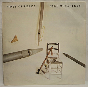 Paul McCartney EX Beatles, Wings - Pipes Of Peace - 1983. (LP). 12. Vinyl. Пластинка. Santa Records.