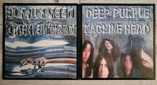 DEEP PURPLE MACHINE HEAD ( WB P-10130 W1/W2 ) G/F , Text Poster , with OBI & INSERT 1972 JAPAN