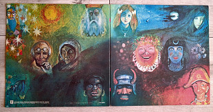 KING CRIMSON IN THE WAKE OF POSEIDON ( ATLANTIC P-8104 A A1/A2 ) G/F 1970 JAPAN