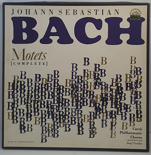 Johann Sebastian Bach - Czech... – Motets BWV 225-230 2LP 12" (Прайс 50401)