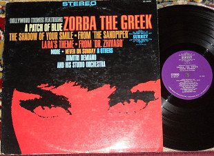 Dimitri Demiano And His Studio Orchestra – Hollywood Themes Featuring Zorba The Greek (US) EX+