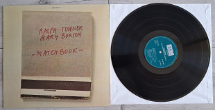 RALPH TOWNER / GARY BURTON ( ECM ) MATCH BOOK ( ECM 1056 ST A/B ) 1975 GER