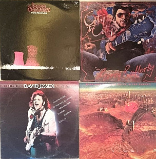 L- 51- винил - J.Santana-Midnigt Oil-J.Rafferty-D.Essex- 5 шт vinyl