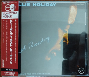 Billie Holiday With Ray Ellis And His Orchestra "Billie Holiday" [POCJ-2498 / 4988005199409] (Verve