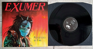 EXUMER POSSESSED MY FIRE ( DISASTER 10005 A/B ) STICKER 1986 GER