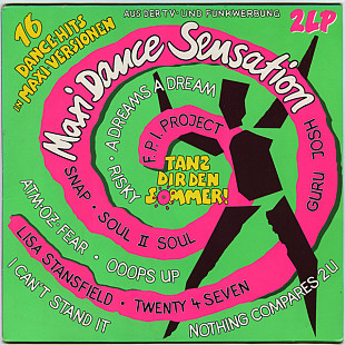 Various – Maxi Dance Sensation (2LP) (NM/NM) Europe