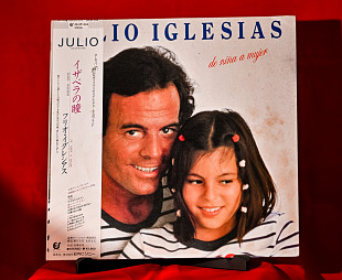 Julio Iglesias - De Niña A Mujer - 1981 - Japan. OBI