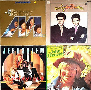 L-44 - винил - Jerusalem- Boney M- 4 шт vinyl