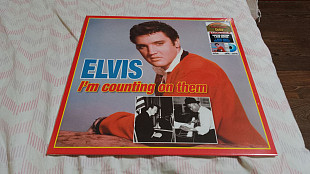 Elvis Presley - I'm Counting on Them. запечатанный синий винил