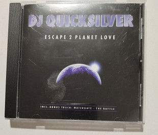 CD DJ QUICKSILVER 1998 Escape 2 Planet Love (Germany)