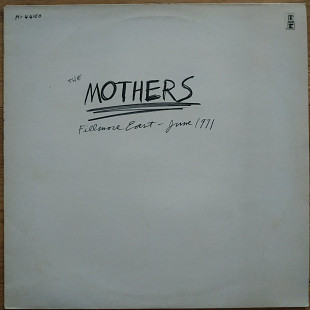 The Mothers Fillmore East 1971 UK press lp vinyl Zappa