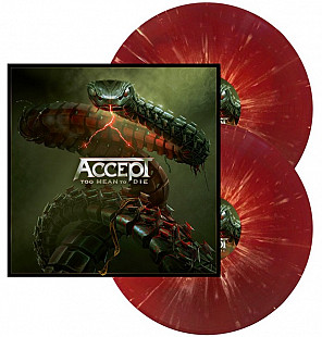 Accept - Too Mean To Die (2xLP, червоний з розводами, LTD 2000, USA, NEW)