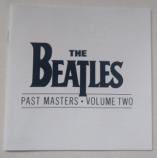 The Beatles – Past Masters • Volume Two CD фірмовий Europe