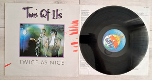 TWO OF US ( SINTHY POP ) TWICE AS NICE ( BLOW UP INT 145.514 A/B1 ) 1985 GERMANY