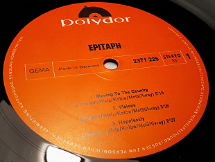 Epitaph "Epitaph", 1971, Polydor (оriginal 1st press)