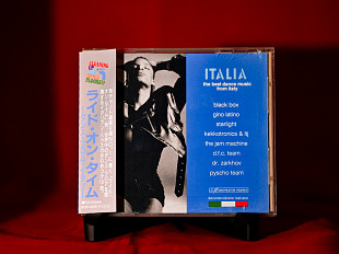 Italia - Dance Music From Italy - 1990 - Japan. OBI