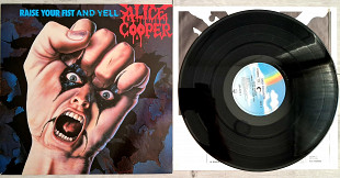 ALICE COOPER RAISE YOUR FIST AND YELL ( MCA 255 074-1 A1/B1 ) 1987 GERMANY