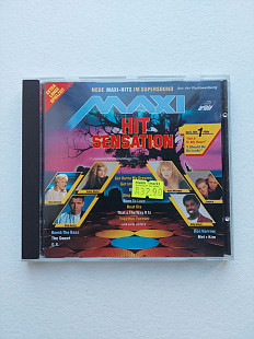 MAXI HIT SENSATION фірмовий CD диск ліцензія ОРИГІНАЛ