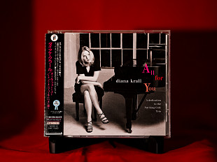 Diana Krall – All For You (A Dedication To The Nat King Cole Trio) - 1996 - Japan. OBI