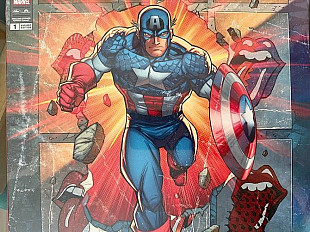 The Rolling Stones Foreign Tongues Captain America Marvel Comic Book