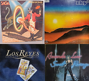 P-21 Винил - Los Reyes - Saga- Sky-Sky 2- Amanda Lear-Vinyl 5 шт