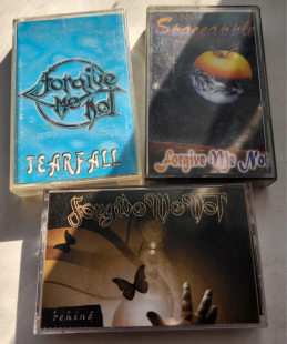 FORGIVE ME NOT Tearfall / Spaceapple / Behind & Swallow Songs 3 x MC лот