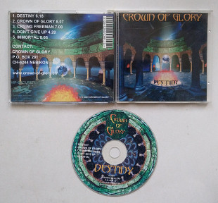 Crown Of Glory ‎– Destiny CD фірмовий Heavy Power Metal