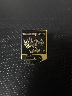 Значок (Pin) группы МОР (Black Metal)