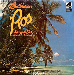 Edmundo Ros & His Orchestra - Caribbean Ros (1974) VG+ Vinyl (LP Album)