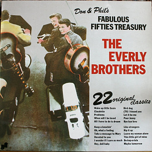 Everly Brothers - Don & Phil's Fabulous Fifties Treasury (1974) VG+ Vinyl (LP Compilation)