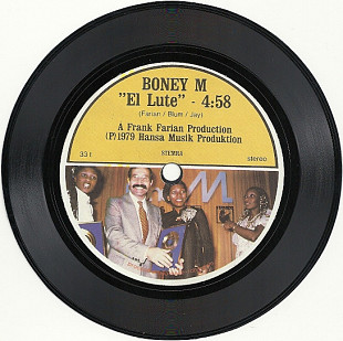 Boney M. - El Lute (1979) NM- 5½" Single Sided Promo