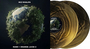 Wiz Khalifa - Kush + Orange Juice 2 (BlackGold Marble Coloured) (2 LP)