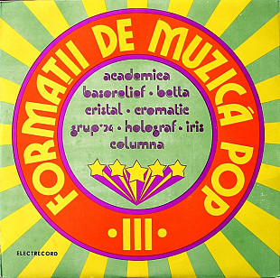 ACADEMICA, BASORELIEF, BETTA etc «Formații De Muzică Pop •III•» ℗1980