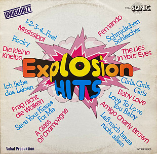 Various – The Hiltonaires, Orchester Udo Reichel – Explosion Hits (NM/VG) Germany