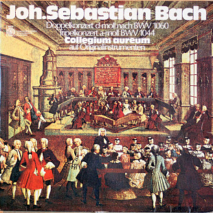 Johann Sebastian Bach - Doppelkonzert d-Moll BWV 1060 / Tripelkonzert a-Moll BWV 1044 (1976) NM- Vin