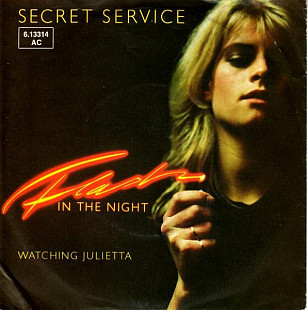 Secret Service - Flash In The Night (1981) NM- 7" 45 RPM Single