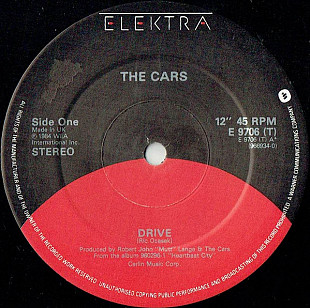 The Cars - Drive (1984) VG+ 12" 45 RPM Single