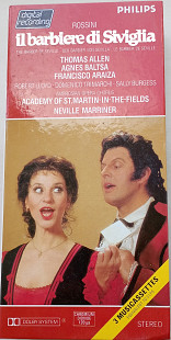 ROSSINI, NEVILLE MARRINER Il Barbiere Di Siviglia . 3Cassette Holland