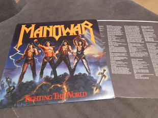 Manowar/87/fighting the world/atco/usa/ex+/nm-