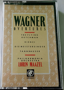 WAGNER: Overtures - Philharmonia Orchestra, Lorin Maazel. Cassette US