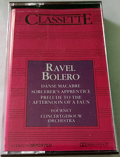 RAVEL, Concertgebouw Orchestra, Fournet – Bolero. Cassette Netherlands