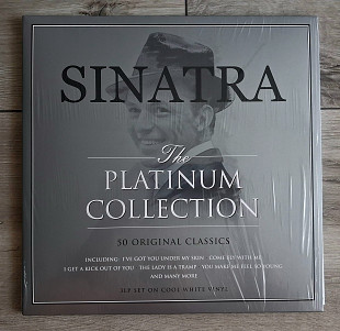 FRANK SINATRA THE PLATINUM COLLECTION 50 ORIGINAL CLASSICS 3 LP ( NOT 3LP 211 ) G/F COLD WHITE VIN