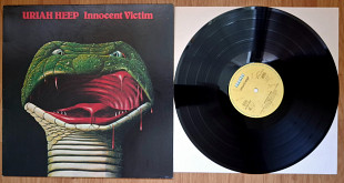 URIAH HEEP INNOCENT VICTIM ( BRONZE 66953 1 A1/B1 ) 1977 GER