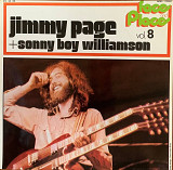 Jimmy Page + Sonny Boy Williamson – «Faces And Places Vol 8» Виробництво Францiя Стан Диск EX Кон