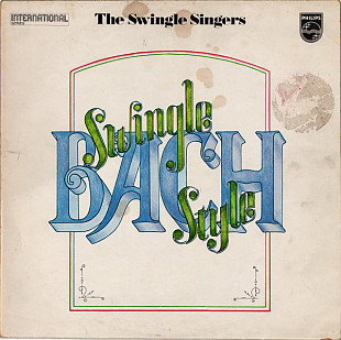 Les Swingle Singers - Bach - Swingle Style VG+ Reissue