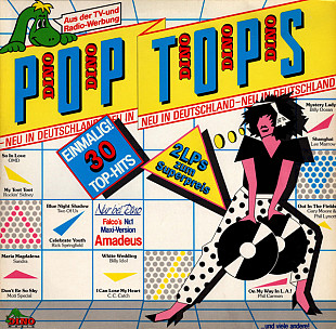 Various - Dino Pop Tops (1985) VG+ 2×LPs, Gatefold