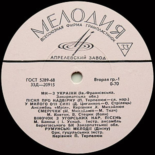 МИ - З УКРАЇНИ 10'' «Ів.-Франківська, Закарпатська обл. »